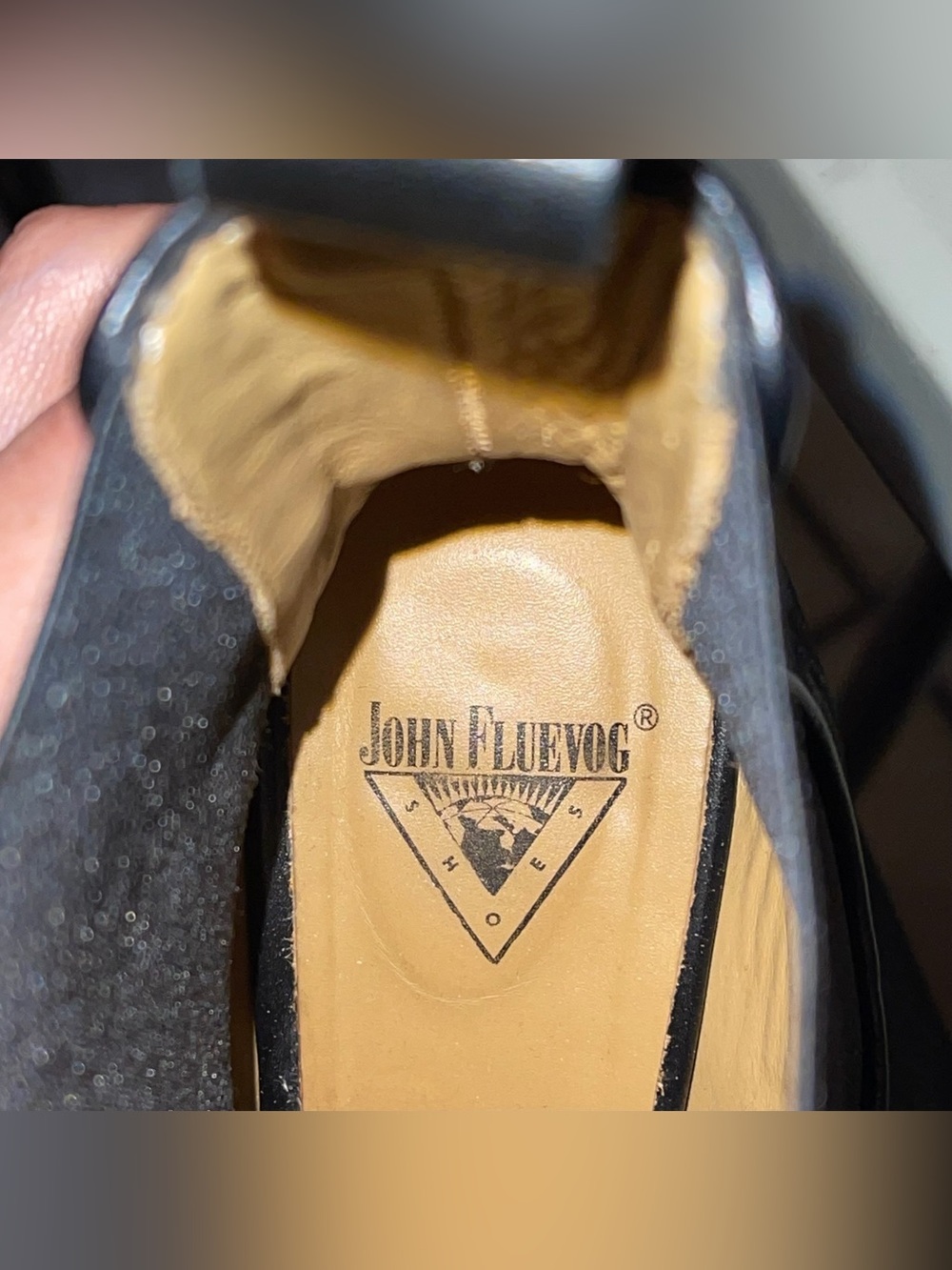 John Fluevog Fast Cars Le Mans Platform Chelsea Boots Black 8 EUC - Picture 8 of 12
